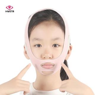 HWETR Trẻ Em Ngủ Chống Mở Miệng Ngăn Ngừa Mở Miệng Băng Mặt Chữ V Mặt nạ Làm Thắt Da Chỉnh Sửa Thói quen Ngủ Trẻ Em