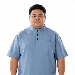 Áo Polo Tay Ngắn Plus Size Nam - Thoáng Khí Làm Mát, Có Túi Thường