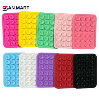 AN.MART Silicone Hút Ốp Điện Thoại Gắn - Giá Đỡ Mạnh Mẽ Hai Mặt Cho Android Cho Gương Ô Tô Phòng Tắm Nhà Bếp VN