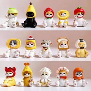 Búp Bê Mini Dễ Thương Không Muốn Trở Thành Thức Ăn Cho Mèo Tempura Anime Cá Mập Mèo Đeo Chéo Hợp Thời Trang Chơi Đồ Trang Trí Nhỏ Dễ Thương 4.18