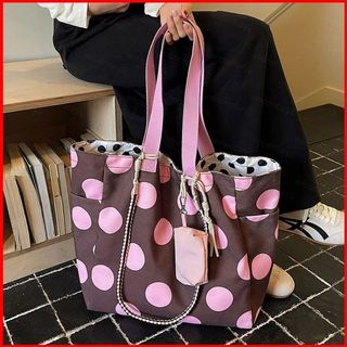 GC2 Túi tote phổ biến hợp thời trang mới dành cho nữ Túi đeo vai vải canvas thông thường thời trang Túi đa năng CG2