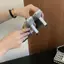 TT 2026 Phong Cách Mới Giày Sandal Mũi Vuông Nữ Mỏng Dây Đeo Bướm Dép Lật Dép Tính Khí Dép
