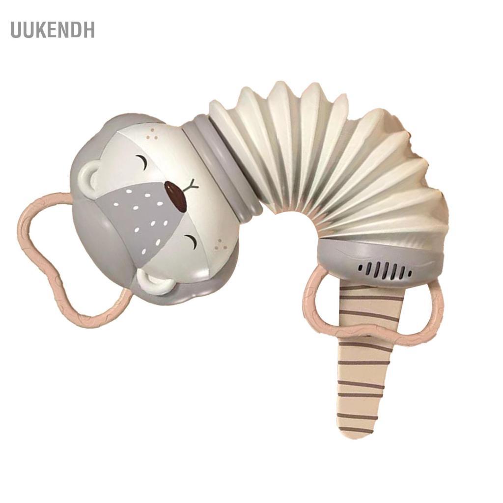 Uukendh Âm nhạc Accordion 6 Hiệu ứng âm thanh Vui nhộn Lục lạc Giấy Hình dáng dễ thương Bé có thể uốn cong Giáo dục sớm cho chuyến đi gia đình tại nhà