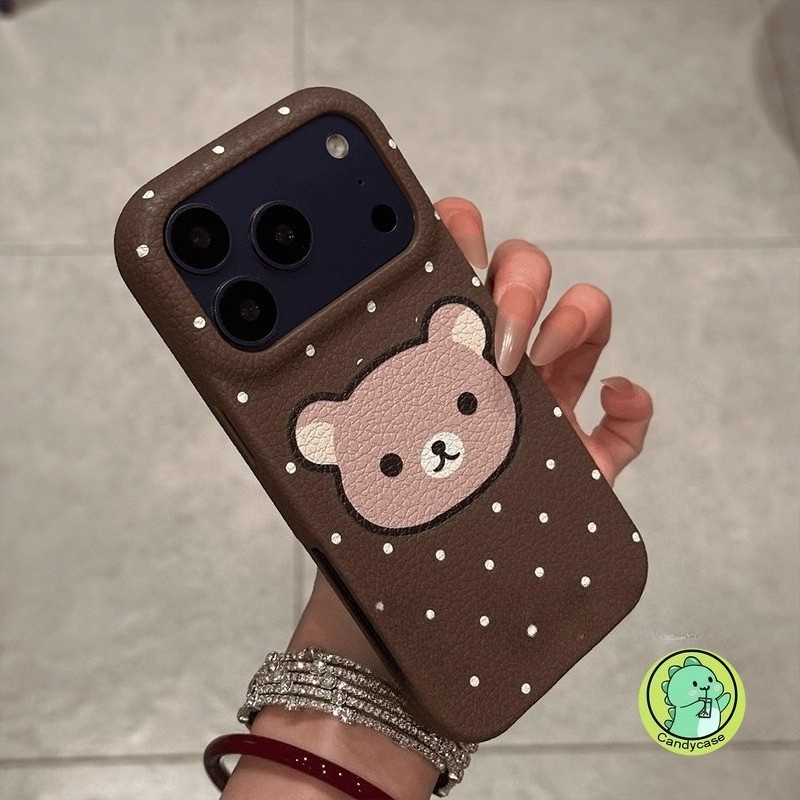Ốp Điện Thoại Rilakkuma Dễ Thương Cho Redmi Note 15 14 13 12 11 10 Pro Plus Turbo 11T 11S 10T Pro + Turbo 4 Pro 5G 4G Bao Da PU Hoạt Hình Dễ Thương