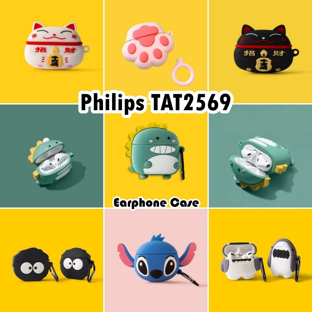 [Ngôi sao tương lai] Dành cho ốp lưng Philips TAT2695 Vỏ tai nghe silicon mềm hoạt hình dễ thương Vỏ bọc NO.1