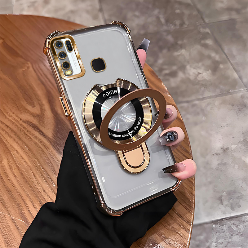 Vỏ MỚI VIVO Y30 Y30i Y50 1938 1935 Giá đỡ điện thoại cho giá đỡ vỏ bảo vệ mềm chống rơi