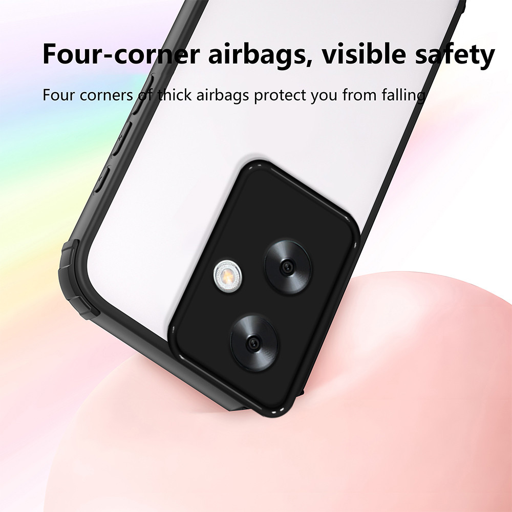 Ốp lưng Realme Note 60 Vỏ trong suốt bảo vệ bốn góc cho vỏ điện thoại Realme Note 60