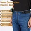 WANYEDI Móc đai không khóa, Thắt lưng đàn hồi Unisex có thể điều chỉnh, Quà tặng Khóa thắt lưng Thắt lưng đàn hồi thoải mái