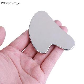 COD thép không gỉ gua SHA scraper Massager cho mặt cổ cơ thể-mặt chăm sóc da công cụ-mặt Massager mới