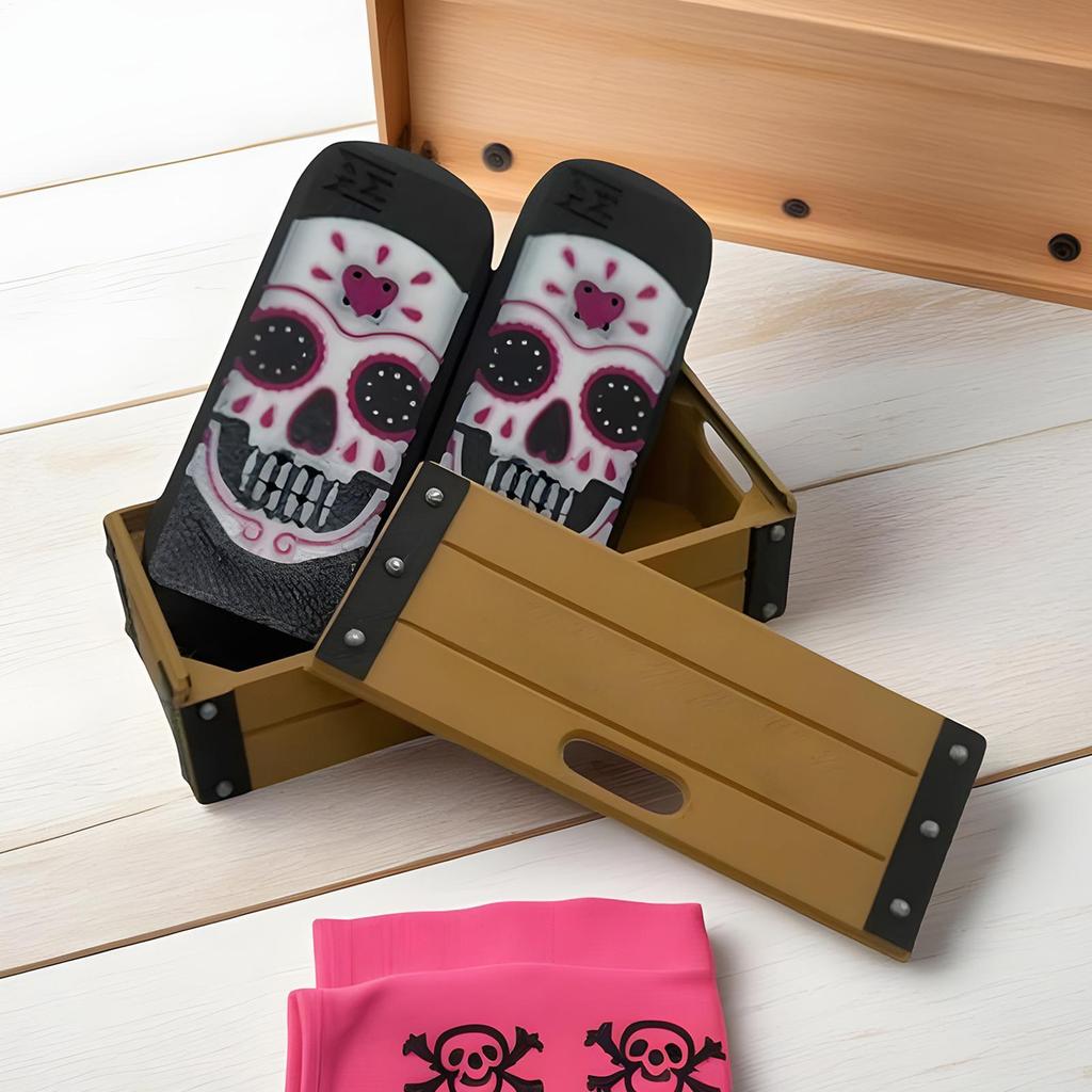 Kickflip Từ Ván Trượt Fidget Đồ Chơi 3D In Hình Đồ Chơi Lật Mini Ngón Tay Có Thùng Bảo Quản