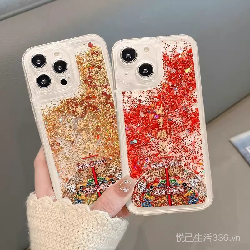 Ốp Lưng An Toàn Joy Long Lanh Cho iPhone 17 15 16promax Ốp Điện Thoại nova13 Phong Cách Mới mate70