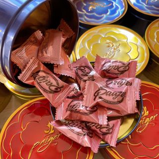 Kẹo mận Paiger hộp thiếc tròn 50g