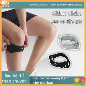 Băng Bảo Vệ Đầu Gối Chuyên Nghiệp - Giảm Chấn, Ổn Định Xương Bánh Chè - Dùng Cho Gym, Chạy Bộ