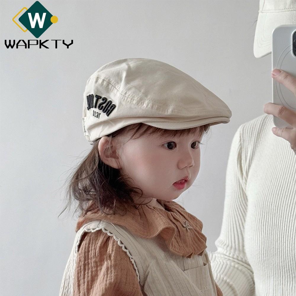 Mũ trùm đầu WAPKTY, Mũ nồi nhẹ thời trang, Mũ chống nắng thêu BOSTON Thu đông