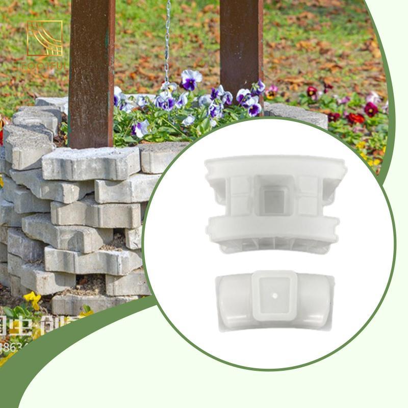 Khuôn khối tường trục có thể tái sử dụng Mô-đun bê tông hình tròn cho lắp ráp hàng rào bể bơi sân