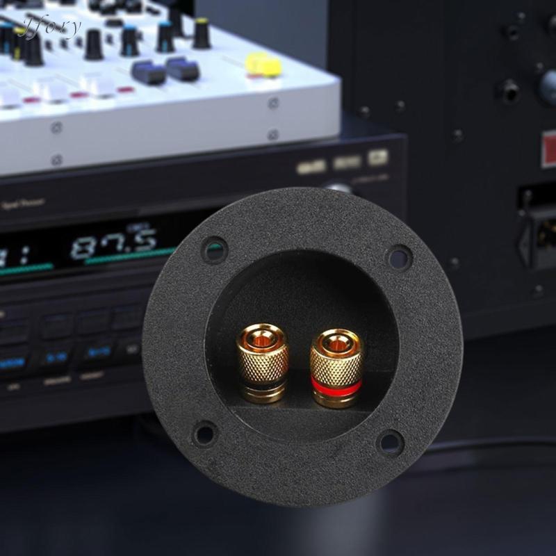 Hộp Loa Thiết Bị Đầu Cuối Cốc 2 Chiều Tròn Đa Năng Kết Nối Nhanh Loa Điện Thiết Bị Đầu Cuối Tấm Cho Xe Ô Tô Nhà Loa Siêu Trầm