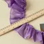NKSFX Satin Ruy Băng Viền, Sợi Sáng Bóng Xếp Ly Ren Viền, DIY Viền Xù Rộng 7cm Viền Trang Trí Đầm