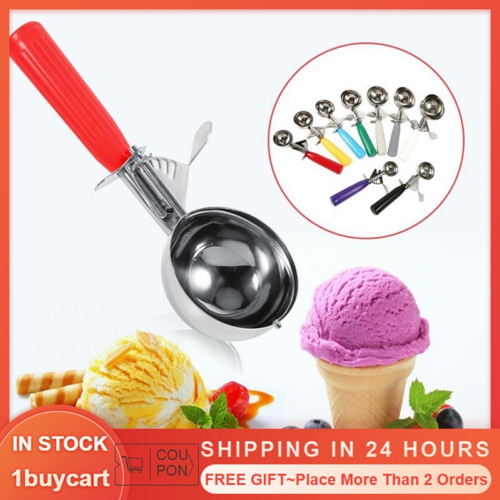 [1BUY] Muỗng đầu tròn cho múc kem
