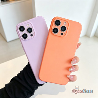 Ốp Silicon Mờ Dopamine Ice Mist Cho Samsung Galaxy A17 A16 M15 F15 A15 M15 F15 A14 M14 F14 A13 M13 A12 M12 F12 A11 M11 Vỏ Cam Sống Động Thẩm Mỹ Vỏ Mỏng Dễ Thương