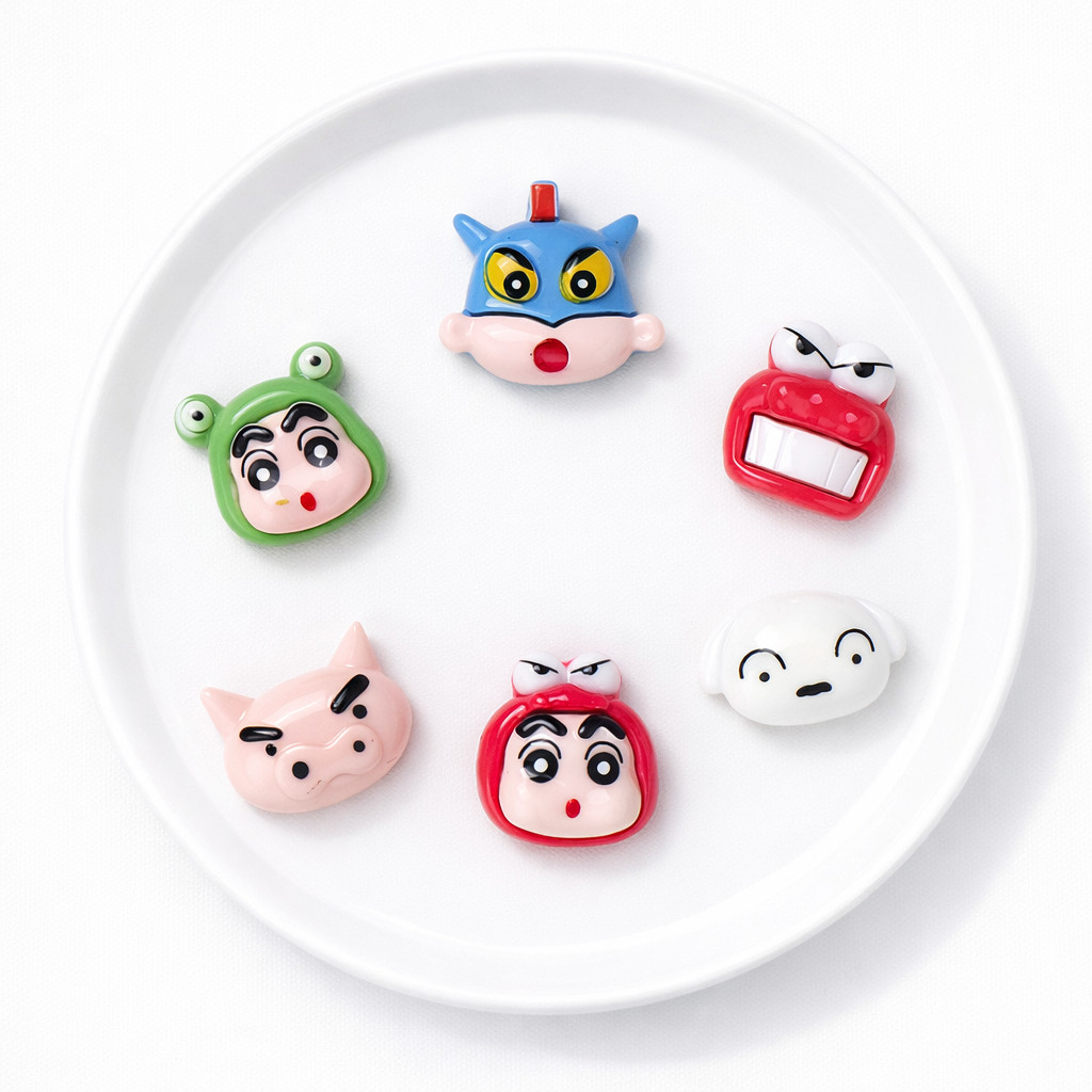 Set charm đầu Shin cậu bé bút chì mini cute- Set gắn dép siêu hot hit trend new 2026