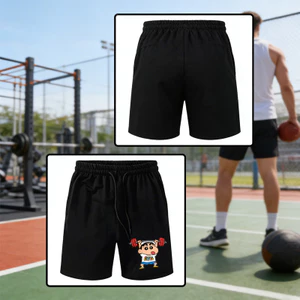 Quần short đa năng, phù hợp fitness, chạy bộ, xe đạp và cầu lông, nam nữ đều dùng được