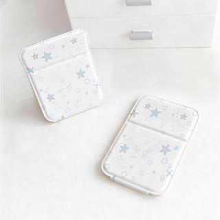 Xanh sao dưới nền xanh Xanhươi Trai Điểm Xanh sao dướp Mini Thỏ Xanh Bền Đẹp Dễ Mang Theo