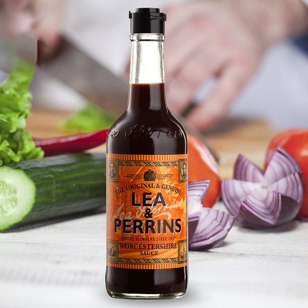 Nước Sốt Worcestershire Lea & Perrins Lọ 290ml, Nước Xốt Thơm Ngon Đậm Đặc