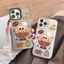 Ốp Lưng Tương Thích Cho iPhone 17 Air 16 15 14 13 12 11 Pro X XR XS Max SE 2020 6 6S 7 8 Plus Mạ Acrylic IMD Case Motif Donut CYIM168