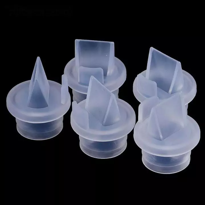 Phụ kiện máy hút sữa 10 CHIẾC, Van mỏ vịt bảo vệ dòng chảy ngược đa năng, Van một chiều bằng silicon trong suốt Máy hút sữa bằng tay / Máy bơm sữa điện