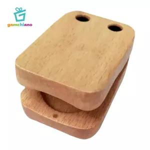 Cajon Castanet Nhạc cụ thực hành gõ bằng gỗ nhỏ gọn Trống di động để biểu diễn ban nhạc và buổi hòa nhạc