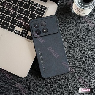 Dành Cho Poco F6 Pro 5G Ốp Lưng Poco X6 PRO 5G / F5 / F3 / X6 5G / M6 Pro 4G / X5 Pro / X3 Pro / X3 NFC / Poco C40 Vỏ Điện Thoại Da Kinh Doanh