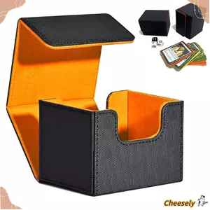 Hộp đựng thẻ giao dịch MTG CHEESELY Game, Hộp đựng thẻ giao dịch 100 + PU, Thẻ trò chơi sưu tập thẻ dung lượng lớn chống bụi bền bỉ
