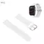Apill Đồng hồ thông minh Smartwatch Điều chỉnh miễn phí Dây đeo đồng hồ silicon thân thiện với da chống mất Mềm mại cho Amazfit Bip U đen