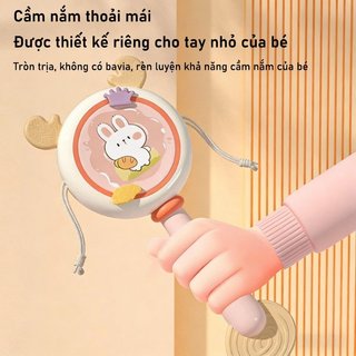 Lục lạc gặm nướu silicone mềm – Đồ chơi cho bé mọc răng, sơ sinh – Cầm nắm dễ, nghe nhìn thú vị – An toàn, êm ái
