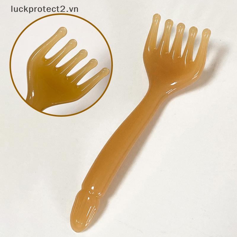 # luckpro # Máy mát xa đầu Da đầu Gua Sha để massage toàn thân Ne Leg Đầu năm móng vuốt Cạo Sti Massage cạo móng vuốt Massage Visage.