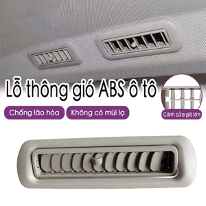 Điều hòa không khí viền bảng điều khiển cửa thoát khí điều hòa ô tô lỗ thông hơi dải nội thất cửa thoát khí bìa hàng rào