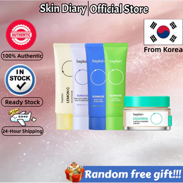 [beplain] Kem chống nắng nhẹ 50ml / Kem chống nắng chanh C 50ml / Kem chống nắng ẩm 50ml / Kem chống nắng tông màu tím 50ml / Kem rào cản viên nang Cicaterol 50ml
