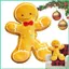 Gừng Người Sang Trọng Gối 40cm Sang Trọng Đệm Giáng Sinh Trang Trí Ném Gối Mùa Đông Ngày Lễ Trang Trí Cho sonlekvn