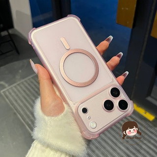 Ốp Điện Thoại Mờ Từ Tính Dễ Thương Cho Honor 500 Pro 400 Lite 300 Pro Ultra 200 Smart 100 90 Pro 5G 4G Bao Gồm Tất Cả Matte Clear Cover Bốn Góc Vỏ Mềm Chống Rơi