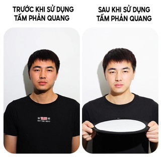 tấm phản quang để chụp ảnh, Tấm Hắt Sáng 2in1 Tròn, Miếng Hắt Sáng Chụp Ảnh Chuyên Nghiệp