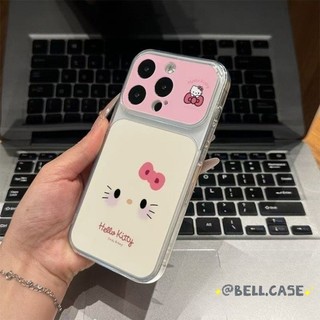 Dành Cho IPhone 17 16 15 14 Plus 13 12 11ProMax X XR XS Hantie Powder Bowknot KT trường hợp cửa sổ lớn