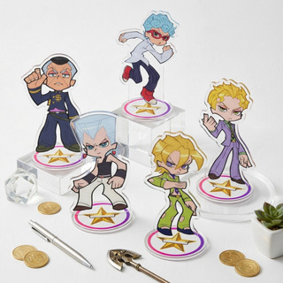 Anime JoJo's Bizarre Adventure Giorno Bruno Dio Acrylic Stand 10cm Figure key Cosplay Props Desktop Decor Birthday Gift