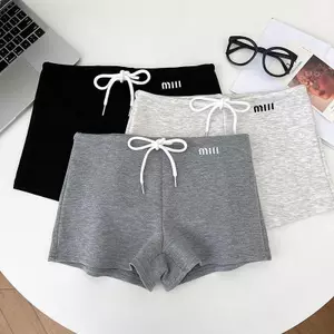 Quần short thể thao nữ phiên bản Hàn Quốc, ôm vừa vặn, thích hợp cho mùa hè