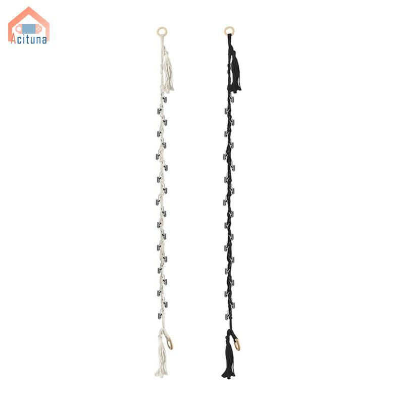 Dây chuyền đồ chơi nhồi bông Động vật nhồi bông Dây chuyền trưng bày treo tường Giá đỡ lưu trữ có kẹp Giá đỡ đồ chơi cho trang trí cửa mẫu giáo Thủ công từ