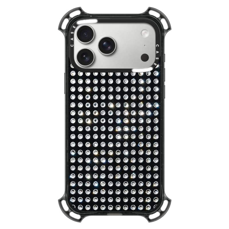 CASECASE X Vỏ Kim Cương Hút Từ Tính Mặt Sau Acrylic Cứng Cho Apple IPhone 14 / 15 / 16 / 17 Pro Max Với Bao Bì Cao Cấp