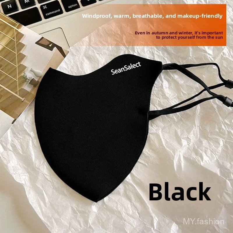 Mặt nạ chống lạnh xương cá ấm áp cho thu đông - Bảo vệ mắt khỏi gió, phù hợp cả nam và nữ