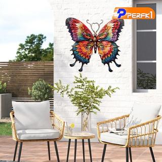 Sắt Bướm Nghệ Thuật Treo Tường Quà Tặng Sinh Nhật Dễ Dàng Lắp Đặt Hàng Rào Sân Vườn Hiện Đại Trang Trí Cho Ban Công Phòng Trưng Bày Sân Phòng Khách Sân