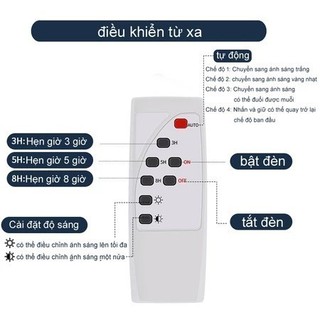Tiết kiệm năng lượng Bóng đèn LED năng lượng mặt trời sạc đa chức nắng chống nước ngoài trời 3 chế độ sáng có móc treo