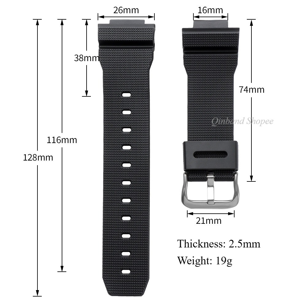 Dây đeo đồng hồ silicon phát hành nhanh cho Casio G-shock GA-2100 16mm Dây đồng hồ cao su bằng nhựa GA2110 GA2100 Phụ kiện đồng hồ đeo tay nam nữ