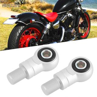 VBESTLIFE Fydun Cặp lỗ 10mm Bộ giảm xóc không khí phía sau xe máy Tăng chiều cao cho xe địa hình Off? Đường (Đen 75mm/3in)